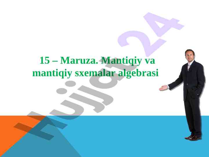 Mantiqiy va mantiqiy sxemalar algebrasi tahlili