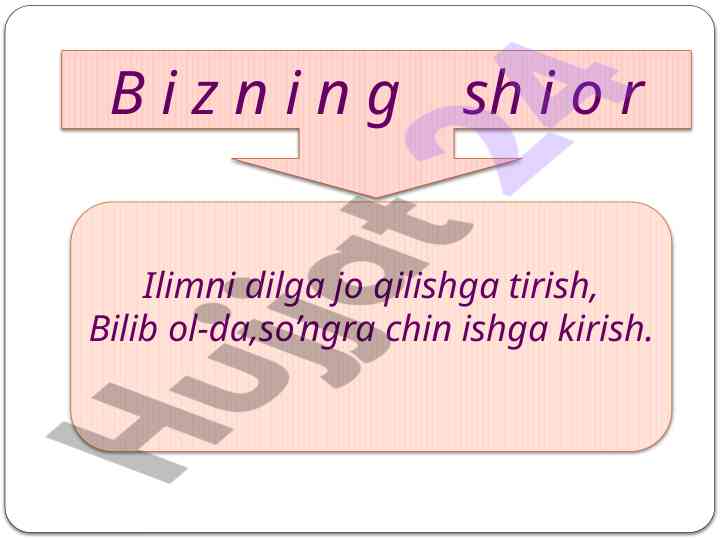 Yoshlar uchun salomatlik va donolar fikrlarini o‘rganish