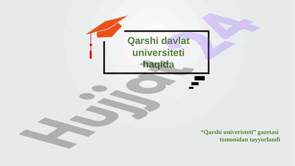 Qarshi davlat universiteti tarixi va rivojlanishi
