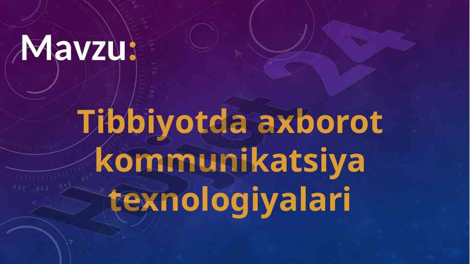 Axborot-kommunikatsiya texnologiyalari taraqqiyoti