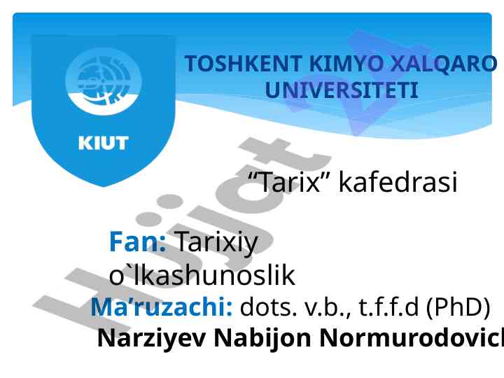Sog'd vohasi tarixiy o'lka shunosligi asoslari