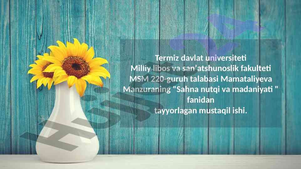 Nutq texnikasi artikulyatsiya va diksiya mashqlari