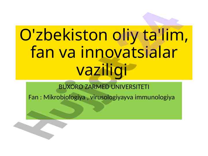 Parranda grippi va uning hozirgi kundagi muammolari