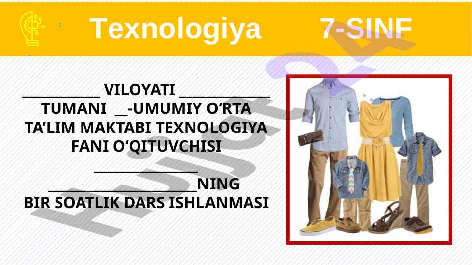 Ziravorlar haqida o‘qituvchilar uchun dars ishlanmasi