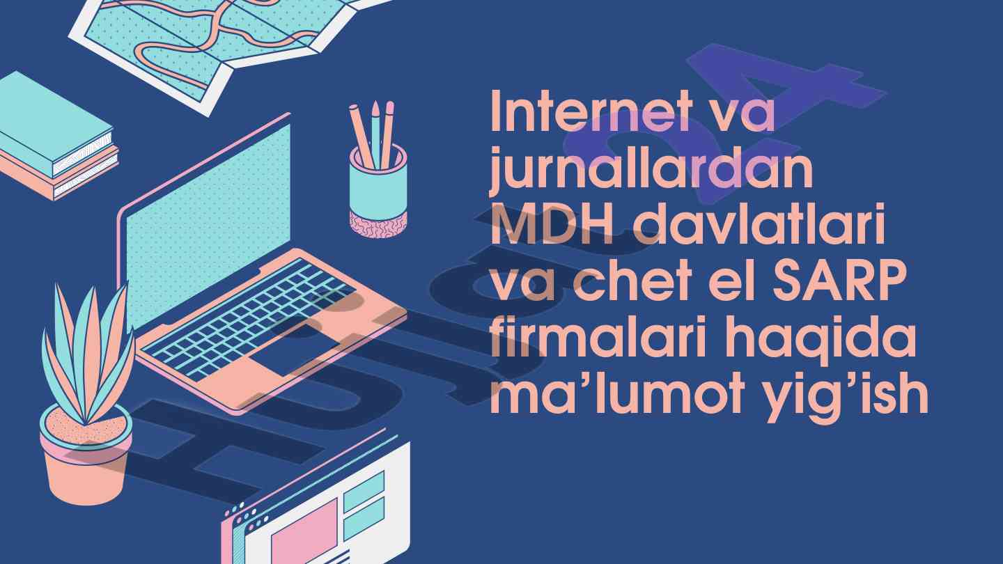 Mdh davlatlari va chet el sarp firmalari haqida ma’lumot