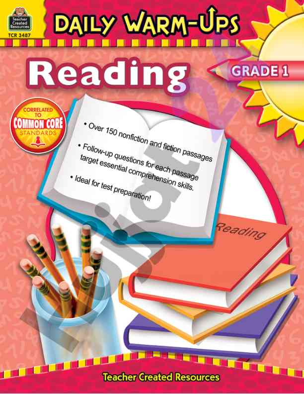 Daily warm-ups reading 2 teacher resources