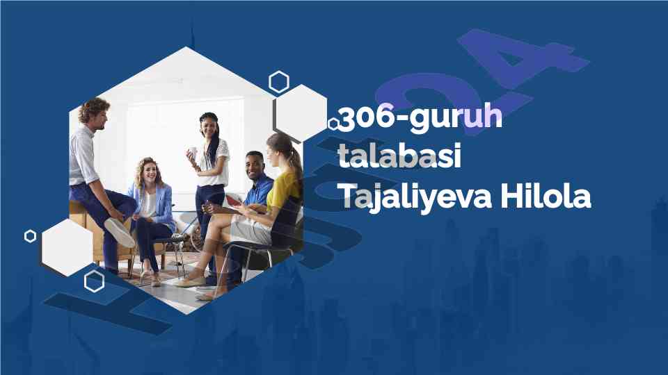 Xamshiralik kasbida kommunikatsiya tamoyillari