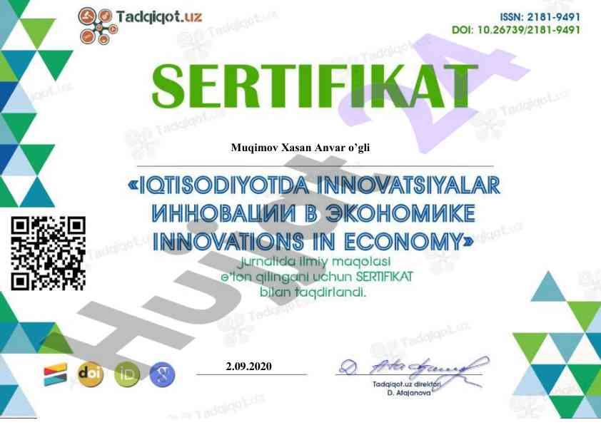 Laboratoriya ishlari tahlili va nazorat