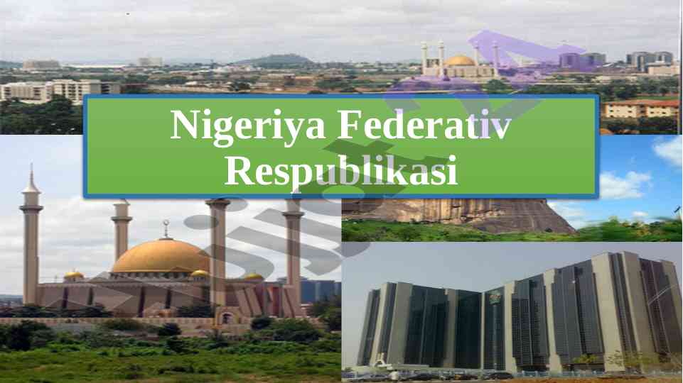 Nigeriya federativ respublikasi tabiiy resurslari