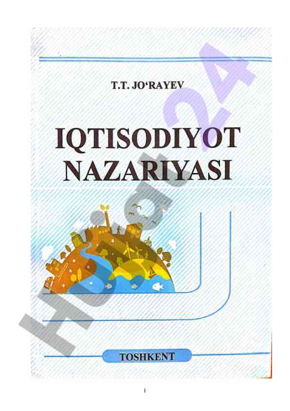 Iqtisodiy tahlil va iqtisodiyotning rivojlanish tamoyillari