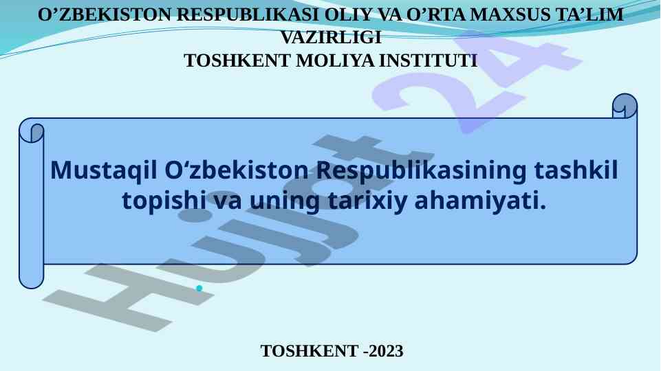 Mustaqillik tarixi va ijtimoiy jarayonlar tahlili