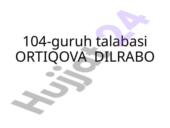 Talabalar guruhidagi faoliyat va rivojlanish