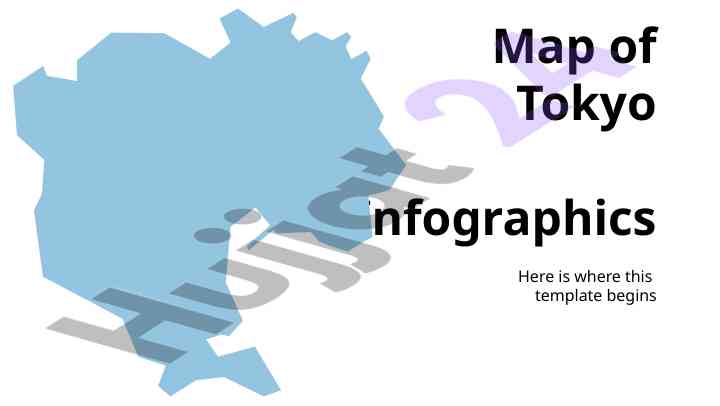 Map of tokyo infographics overview and planetary facts