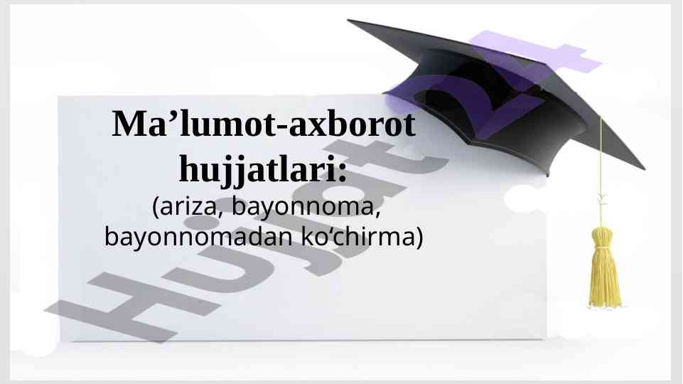 Rasmiy ariza yozish qoidalari va asosiy qismlari