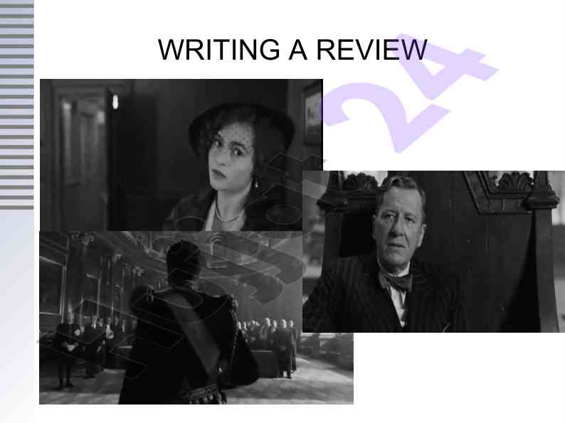 Guide to writing a compelling review