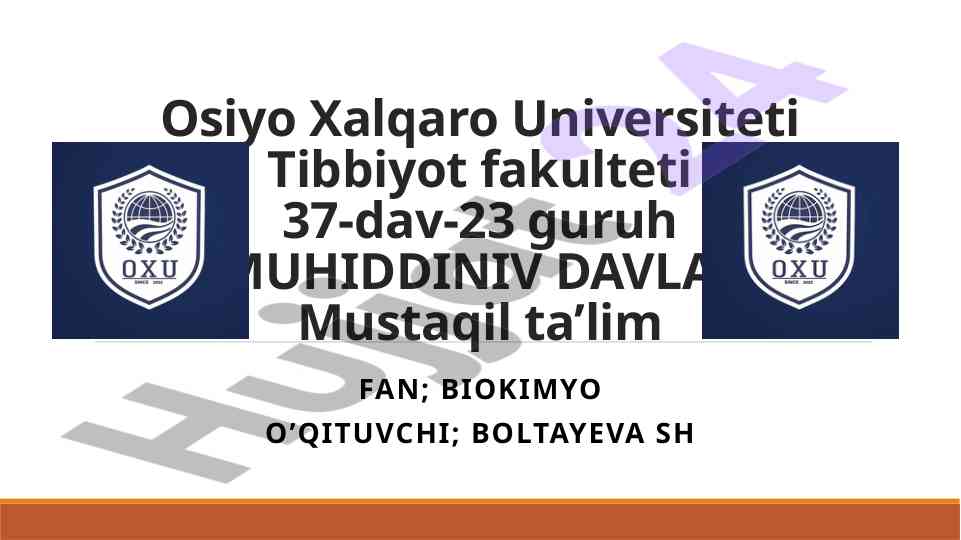 Metabolik sindrom sabablari va asosiy asoratlari