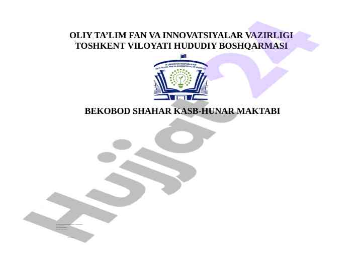 Reaktorlar tuzilishi va dizayn xususiyatlari