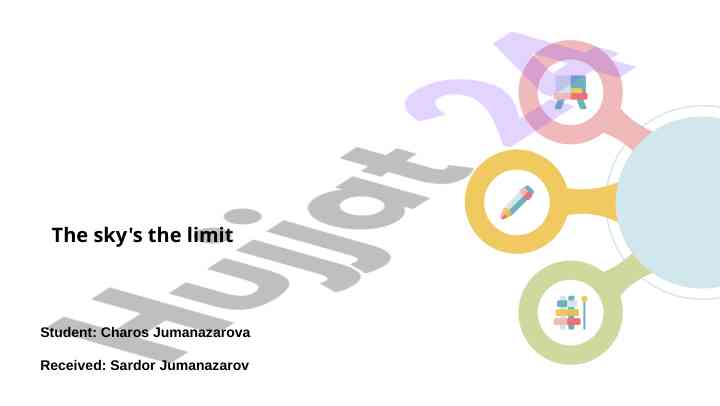 Sky's the limit: exploring limitless possibilities
