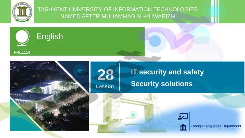 It security solutions for modern challenges
