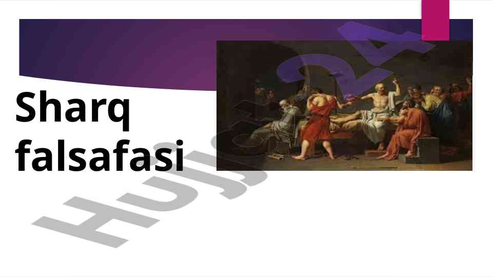 Sharq falsafasi va uning xususiyatlari