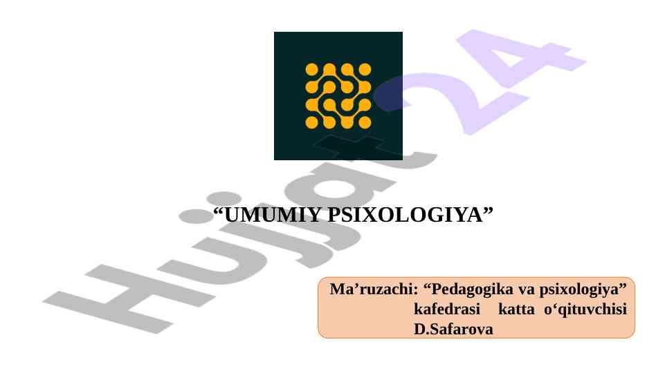 Psixologiya fanining ilmiy tadqiqot metodlari