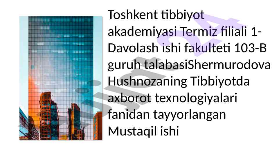 Xotira qurilmalari va ularning turlari