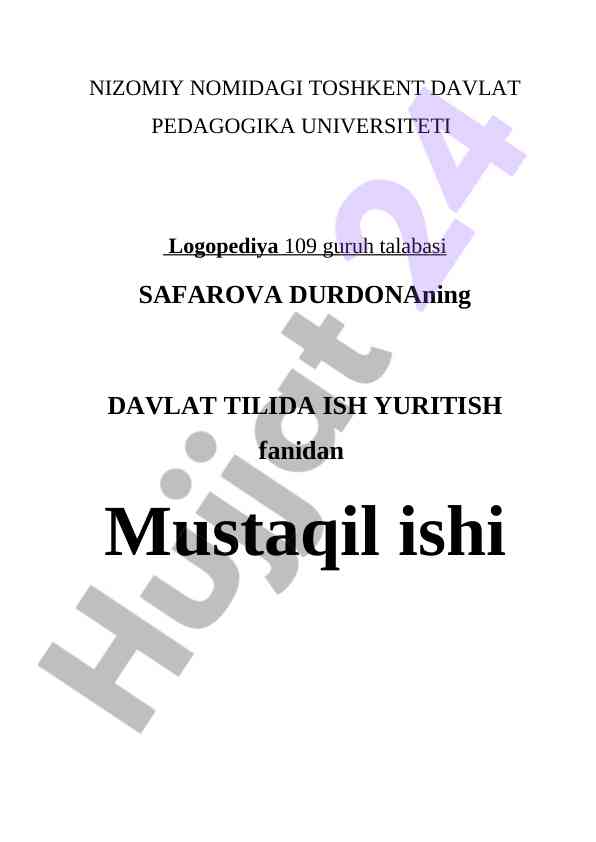 Nutqning to'g'riligi va aniqligi haqida tahlil