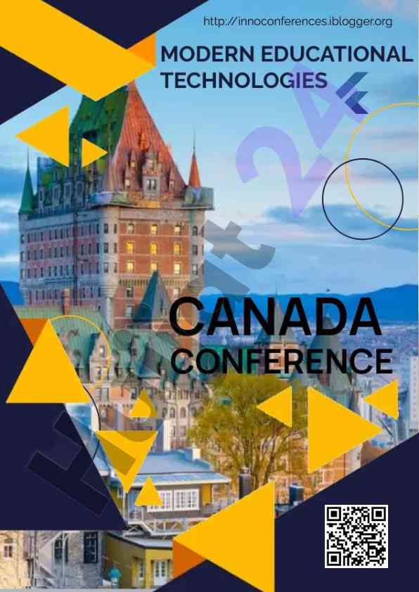 Modern educational technologies conference 2024 overview