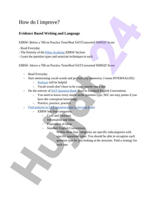 Improving evidence based writing and language skills