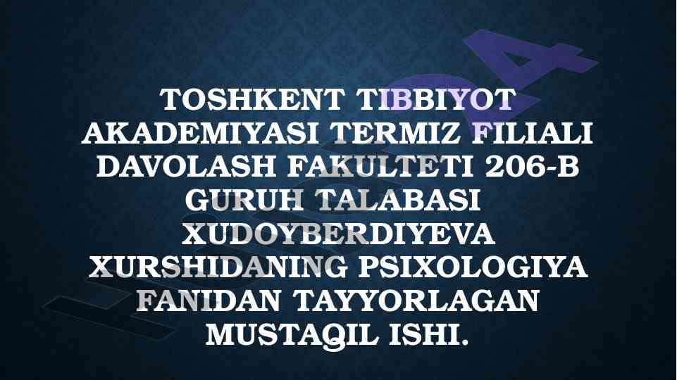 Nevroz kasalliklari va sog‘liqni saqlash tizimi