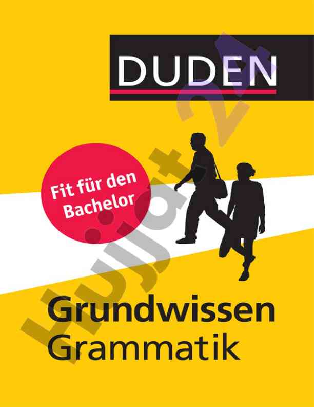 Grundwissen grammatik fit für den bachelor