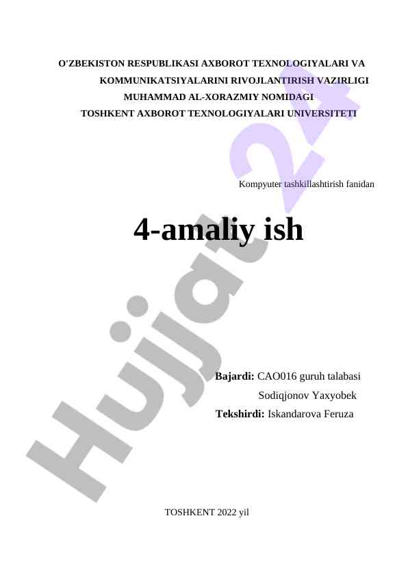 Protsessorlar turlari va ularning qo'llanilishi