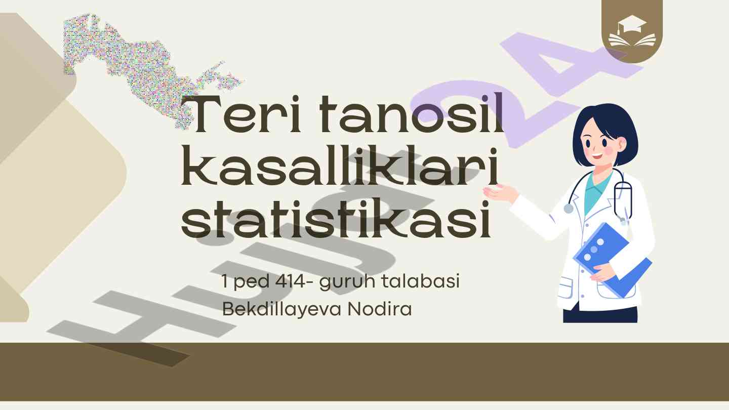 Teri tanosil kasalliklari statistikasi va oldini olish