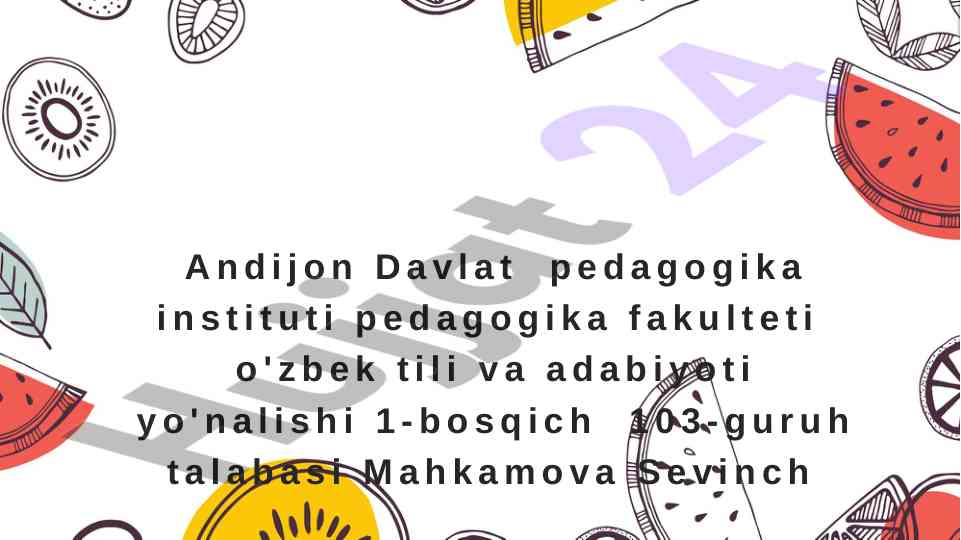 Yetuklik va keksalik davrining psixologik xususiyatlari