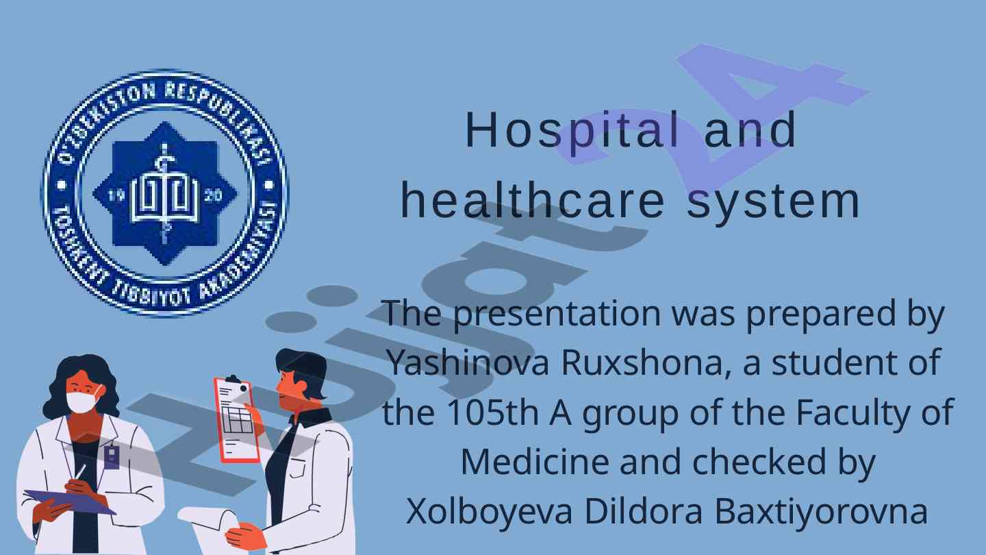 Healthcare system admission procedures overview