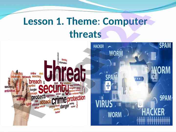 Computer threats and security glossary overview
