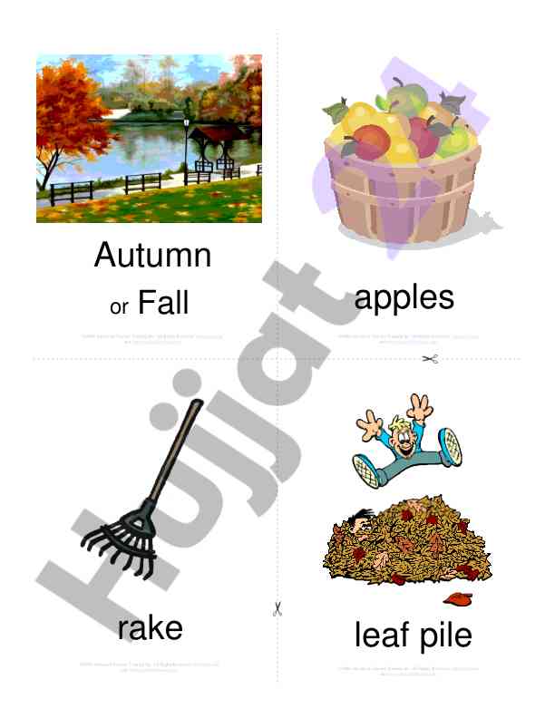 Teaching strategies for autumn activities in esl