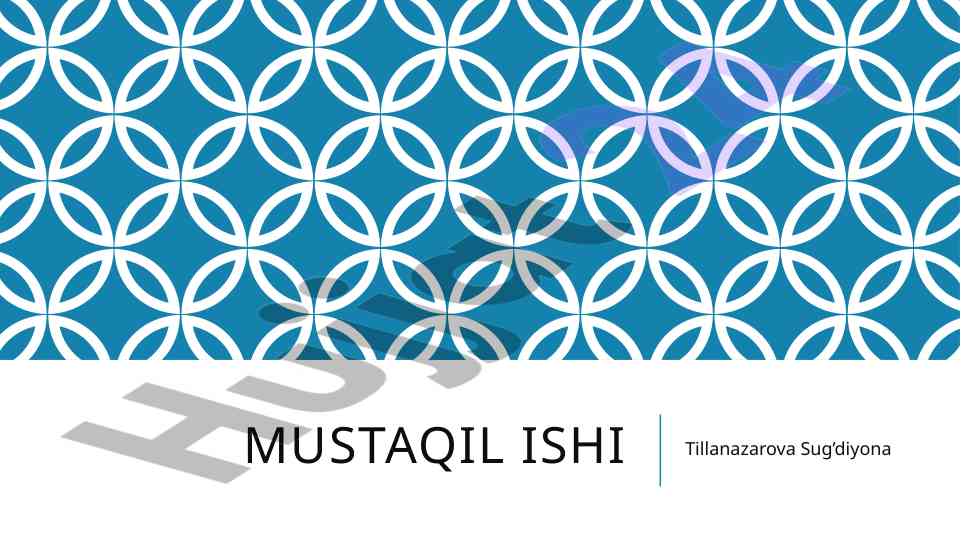 Maktabgacha ta'lim muassasalariga gigiyenik talablar
