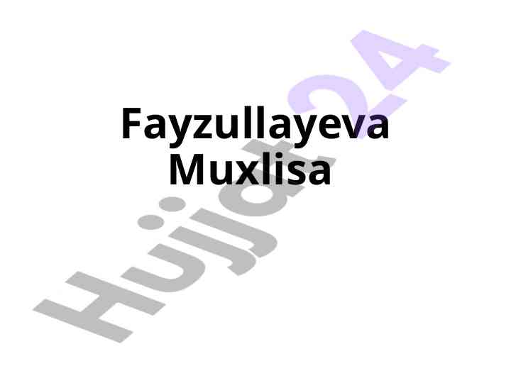 Pedagogik diagnostika va boshqaruv ma'lumotlari