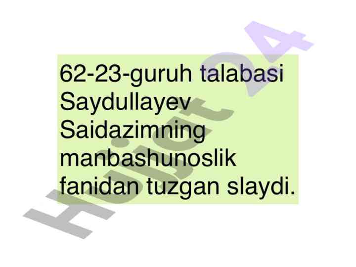 Tugadi: o‘quv yakunlari haqida ma'lumotlar