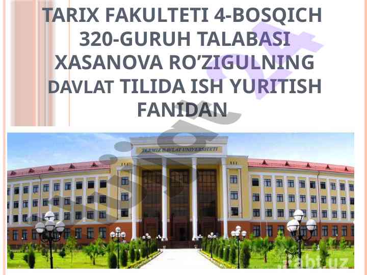 Telegramma yozish usullari va ularning xususiyatlari