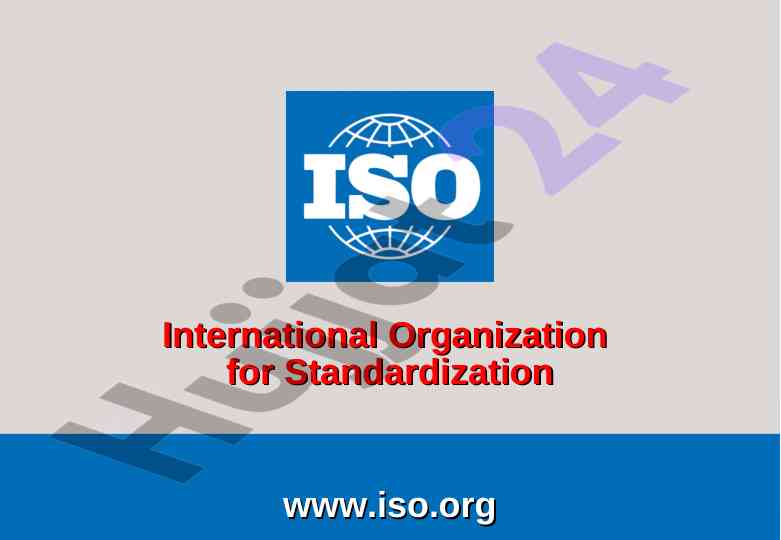 Overview of iso standards iso 9001 and iso 14001