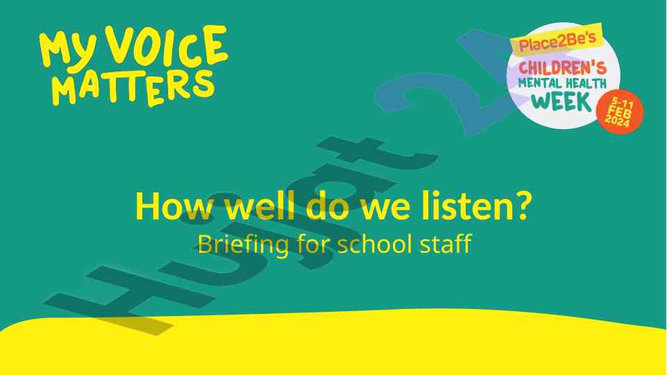 Importance of listening to children's voices