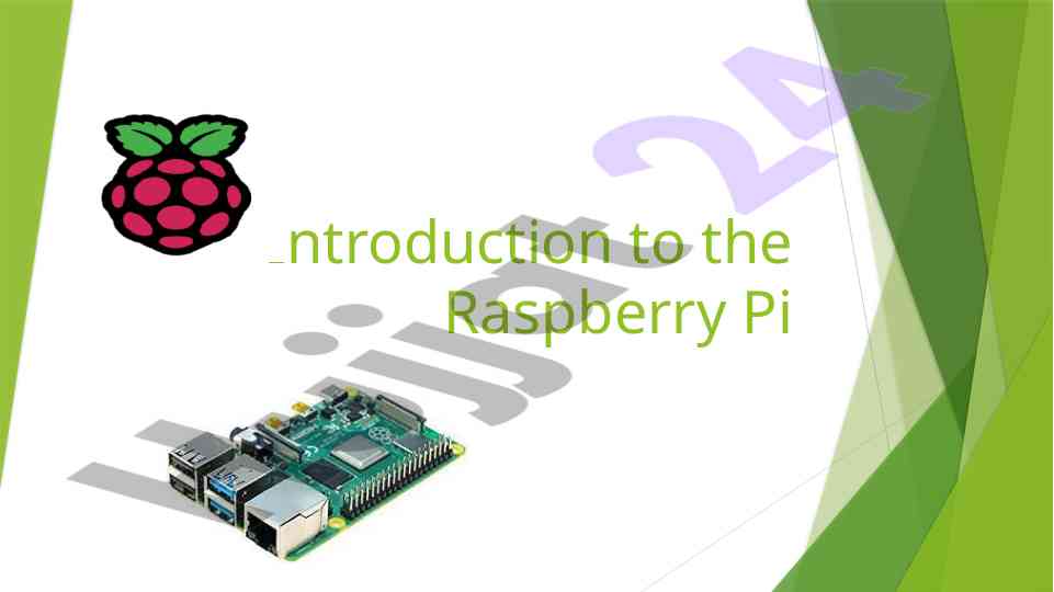 Raspberry pi boshlang‘ich qo‘llanmasi