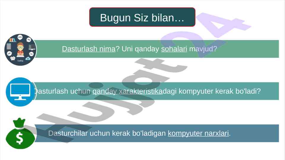 Dasturchi uchun kompyuter tanlash