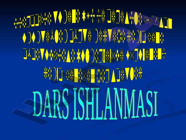 Ammiakning olinishi va tajribalar o’tkazish
