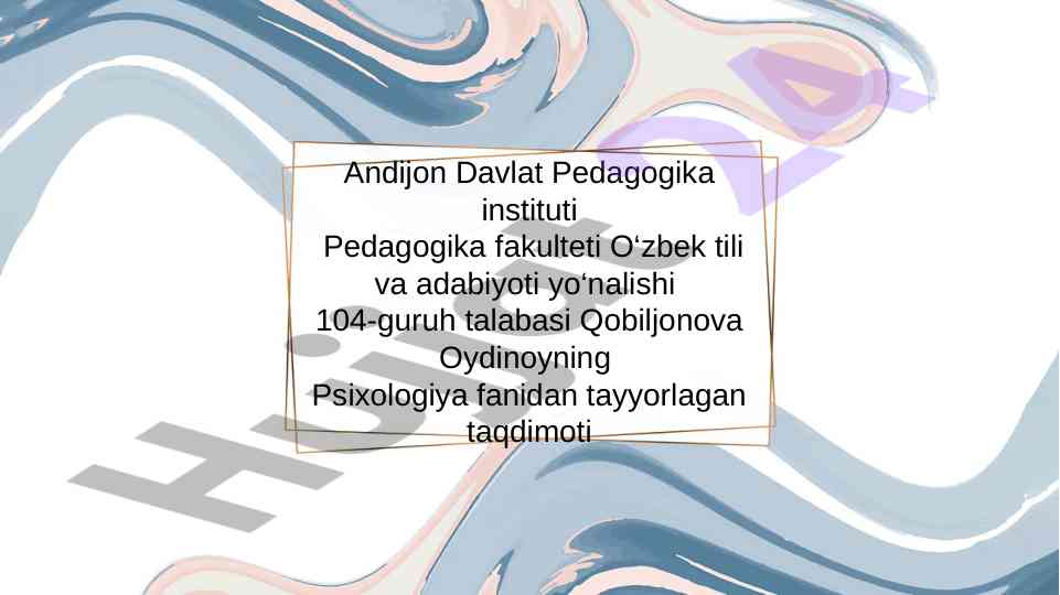 Kichik maktab yoshi davri haqida umumiy tushuncha