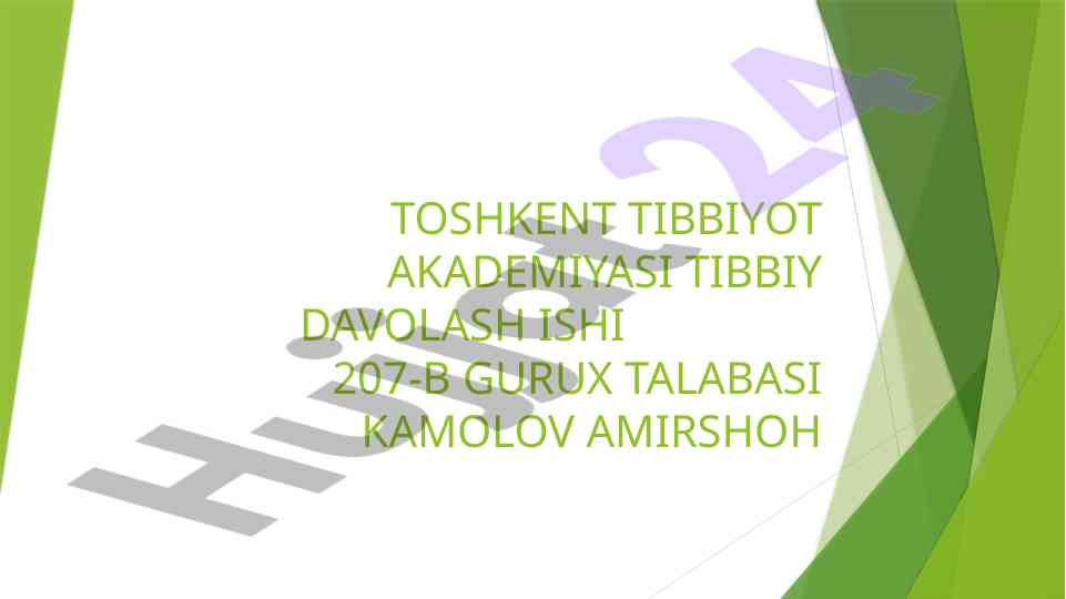 Dоzimetriya metodlarida yangi yondashuvlar