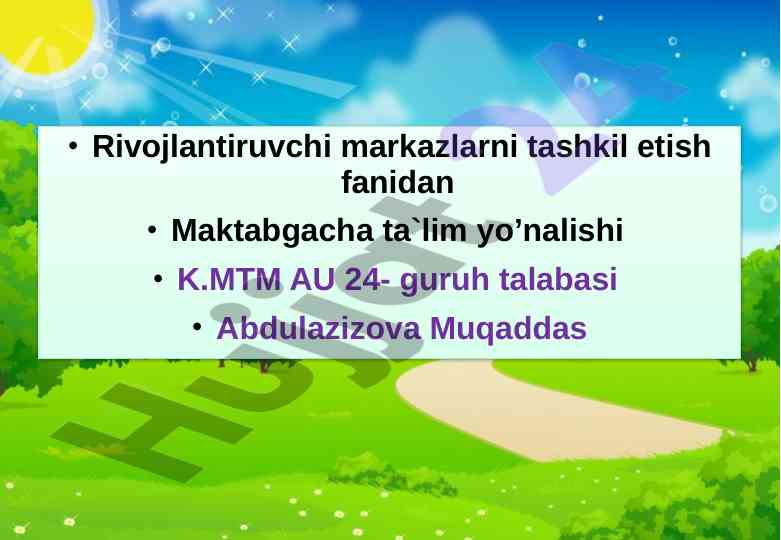 Rivojlantiruvchi o'yinlar va dramatizatsiya muhitlari