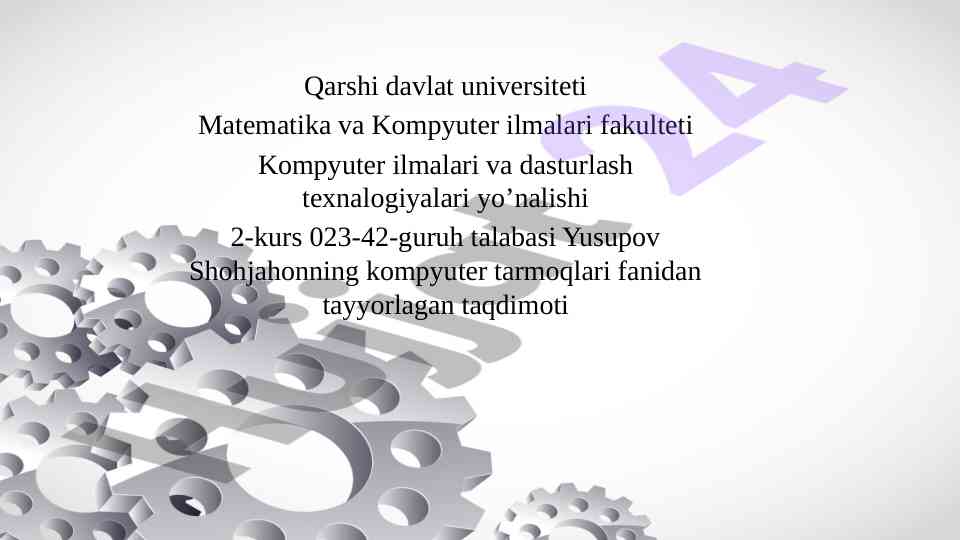 Elektron pochta va uning imkoniyatlari